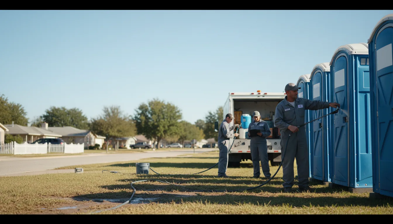 Long-Term Portable Toilet Rental in Pearlington, MS near me